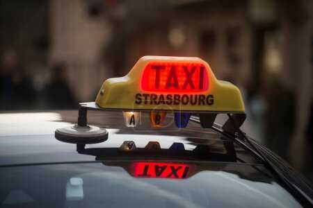 Le service de taxi à Strasbourg
