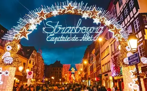 Visite marché de Noël de Strasbourg