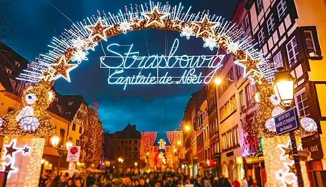 Visite marché de Noël de Strasbourg