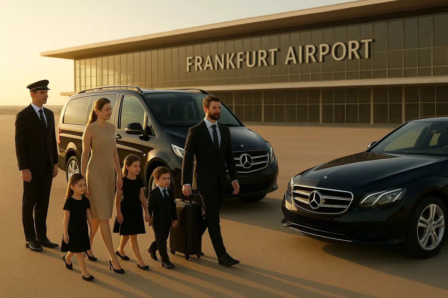 Wie Sie entspannt von und zu großen Flughäfen reisen – mit einem Premium-Chauffeurservice