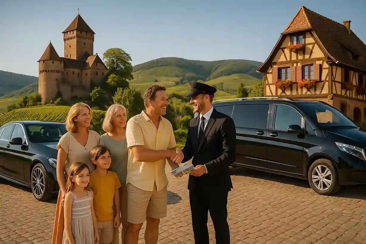 chauffeur privé Alsace été 2025