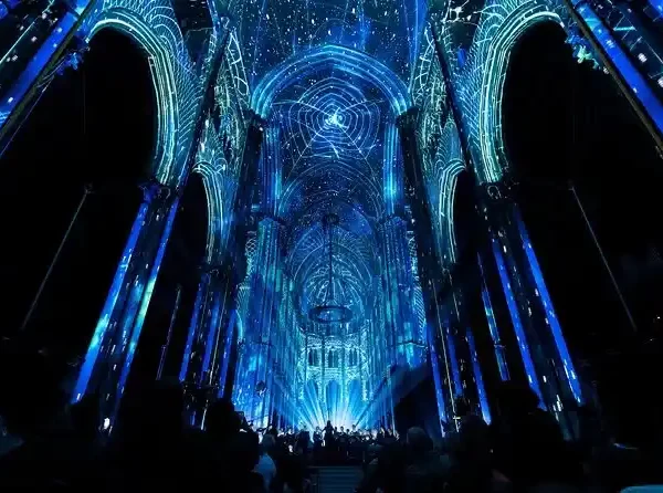 Transport illuminations cathédrale Strasbourg