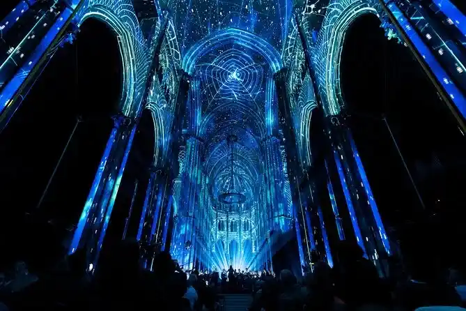 Transport illuminations cathédrale Strasbourg