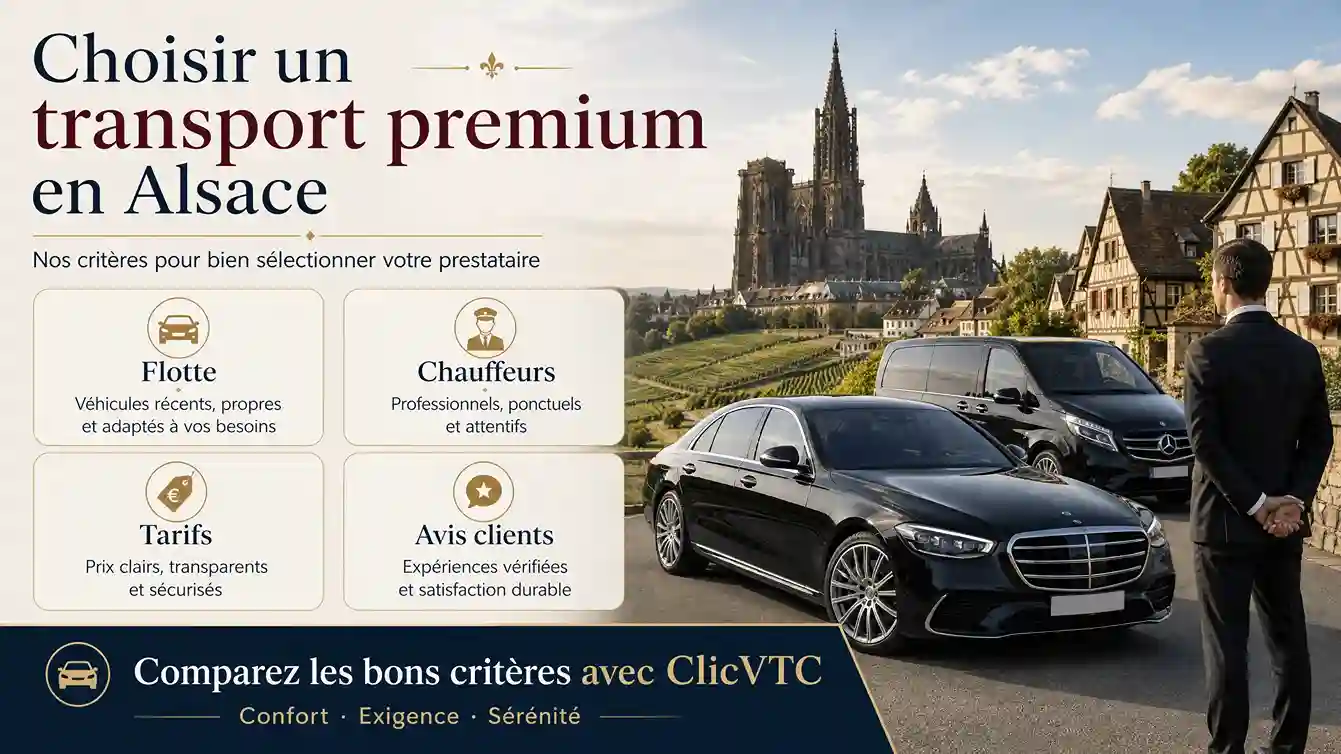 Choisir un Transport Premium en Alsace | ClicVTC