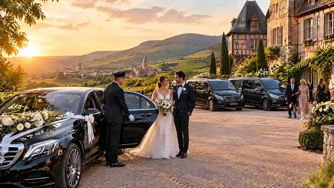mariage Alsace transport invités